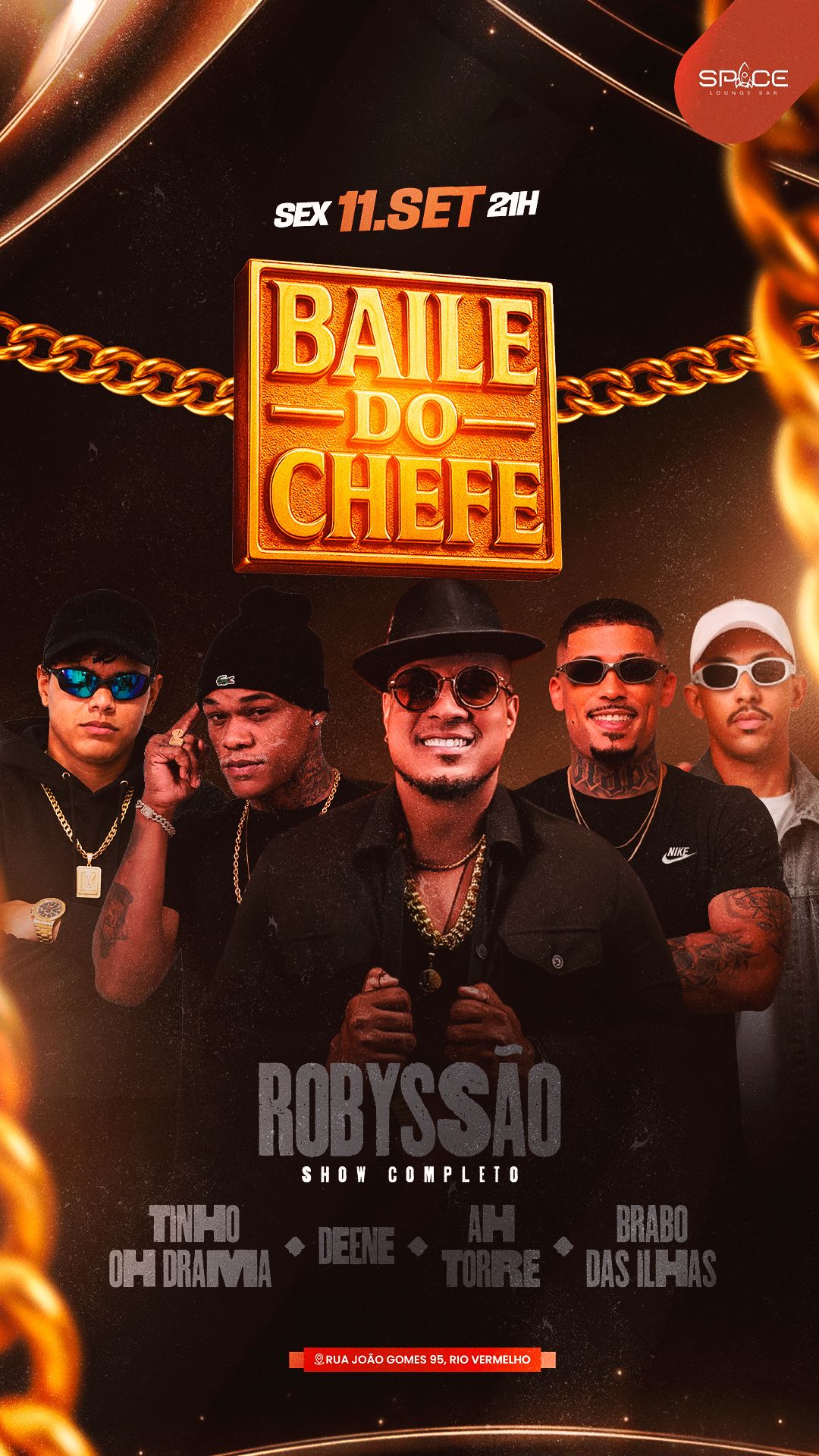 BAILE DO CHEFE com Robyssão