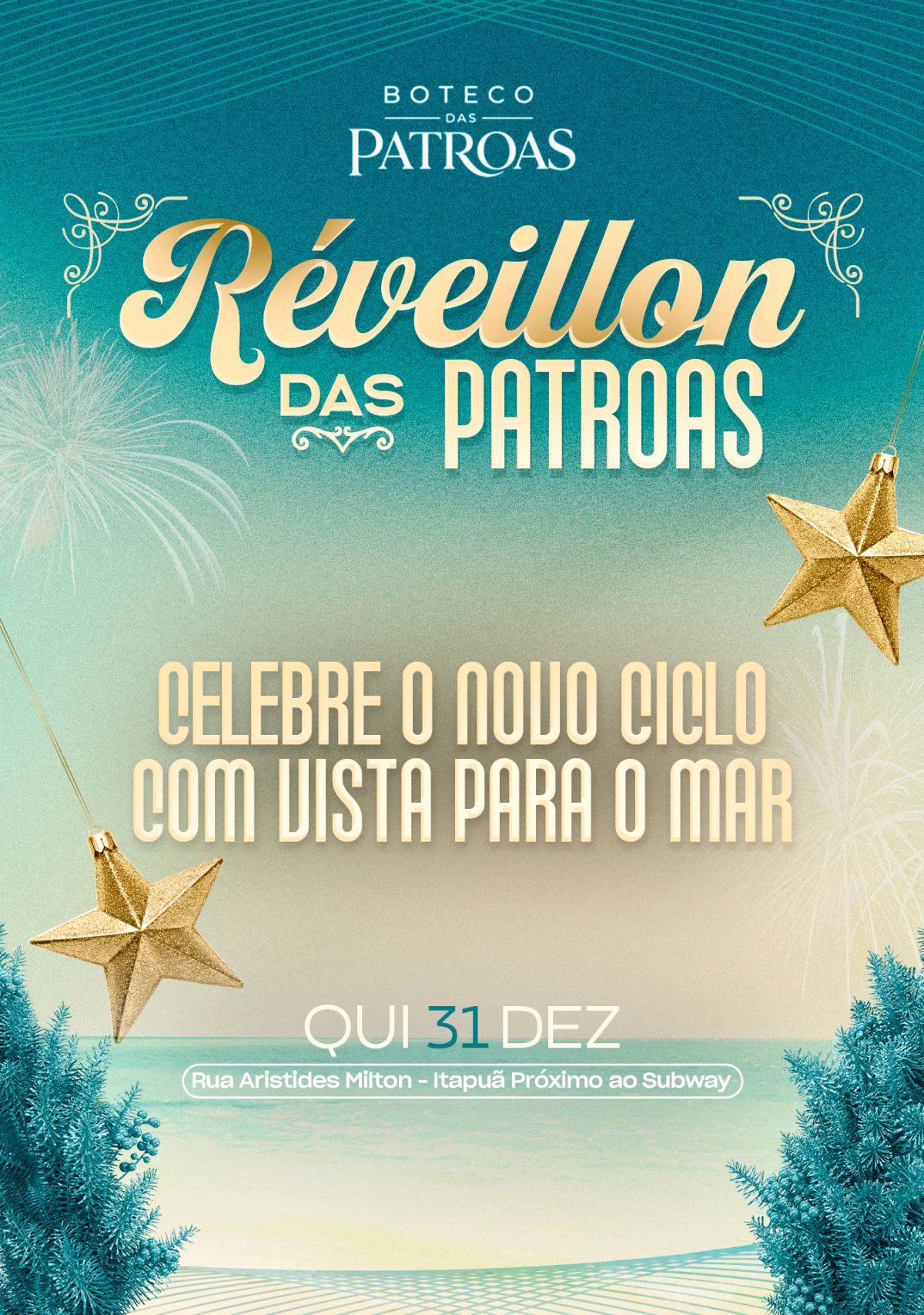 RÉVEILLON DAS PATROAS