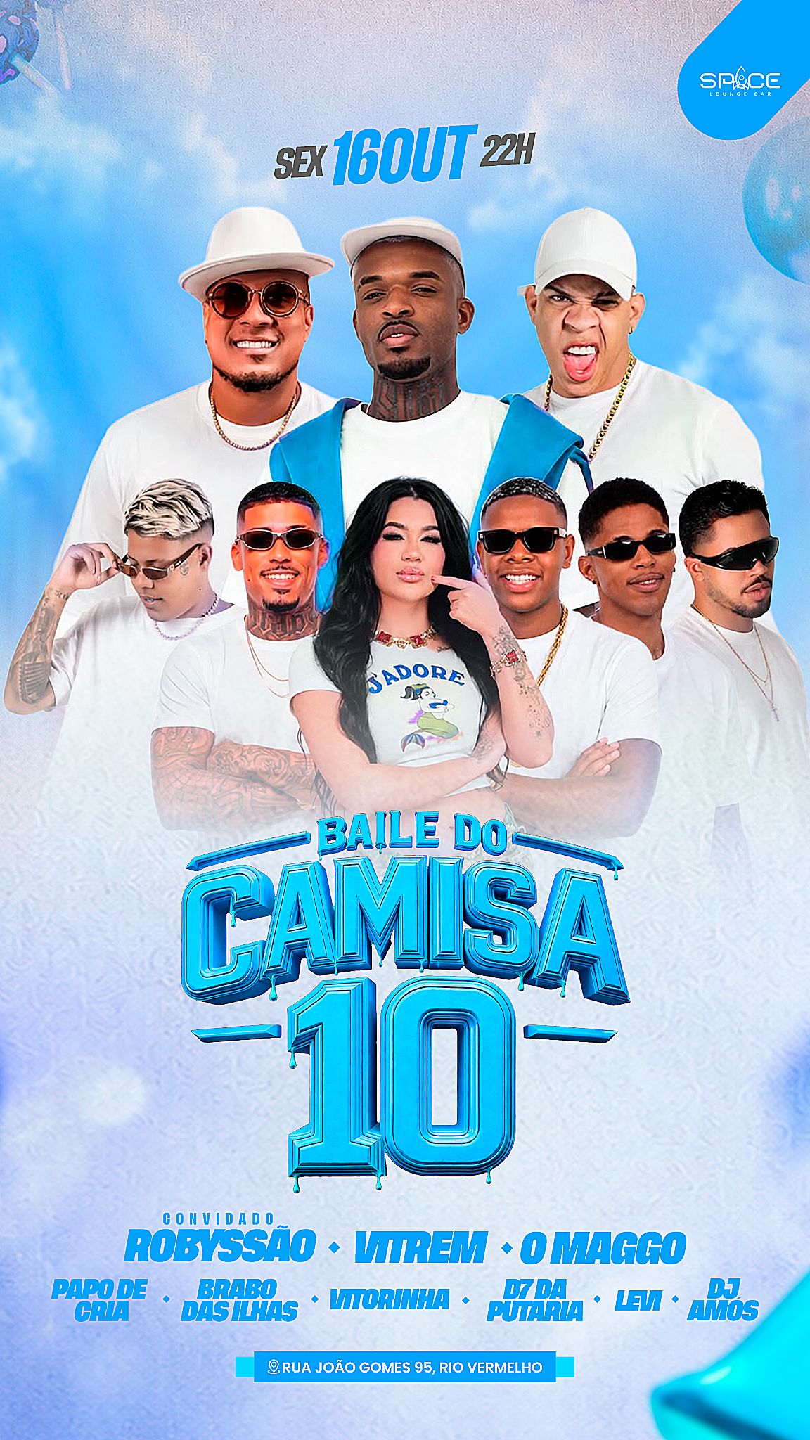 🔥 BAILE DO CAMISA 10
