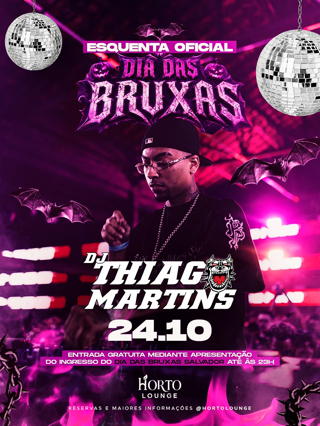 ESQUENTA DIA DAS BRUXAS
